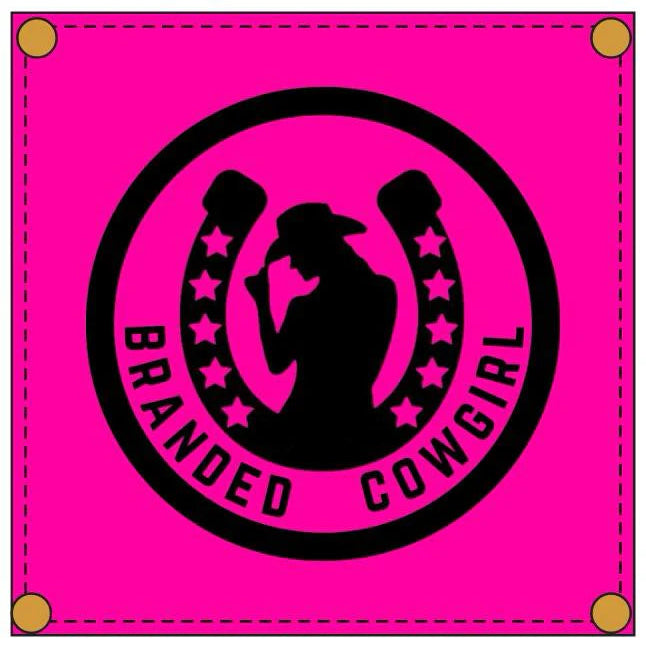 Branded cowgirl