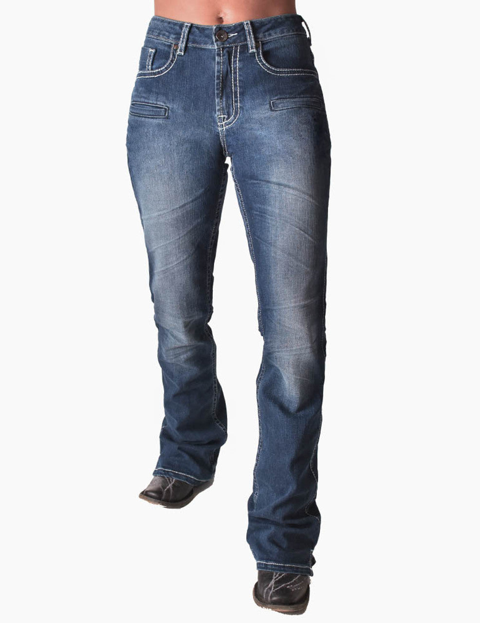 Cowgirl Tuff Edgy Natural Waist