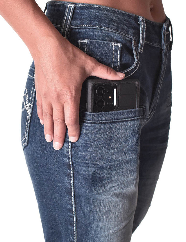 Cowgirl Tuff Edgy Natural Waist