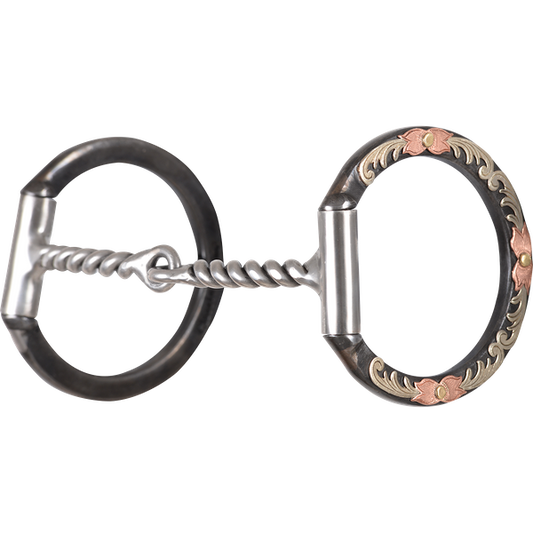 Twisted Wire D Ring Snaffle