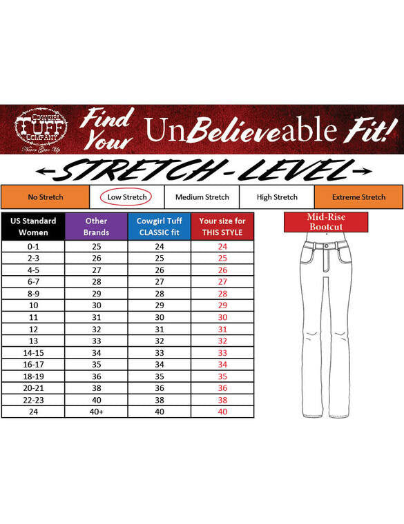 Cowgirl Tuff - No Limits Jeans