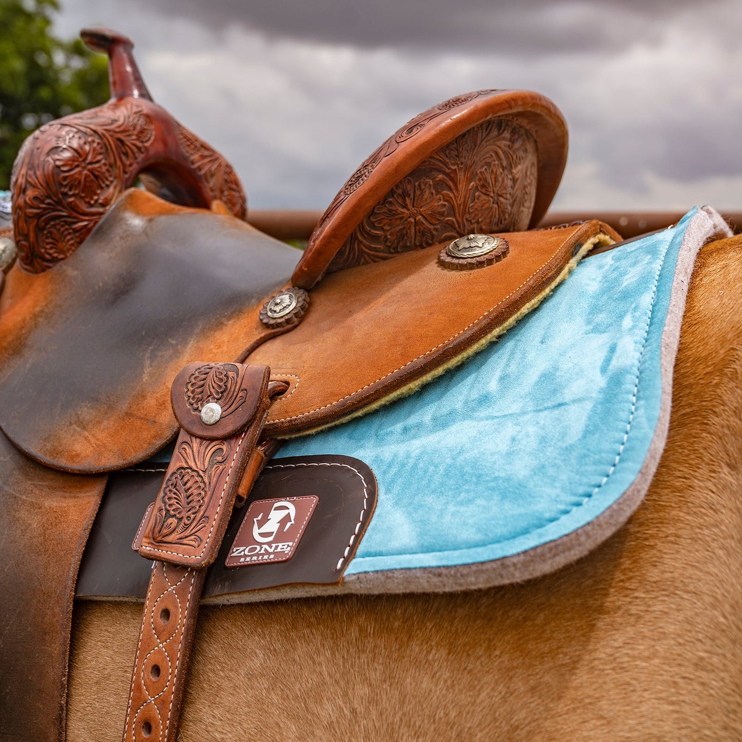 Classic Equine Zone Micro Suede Pad