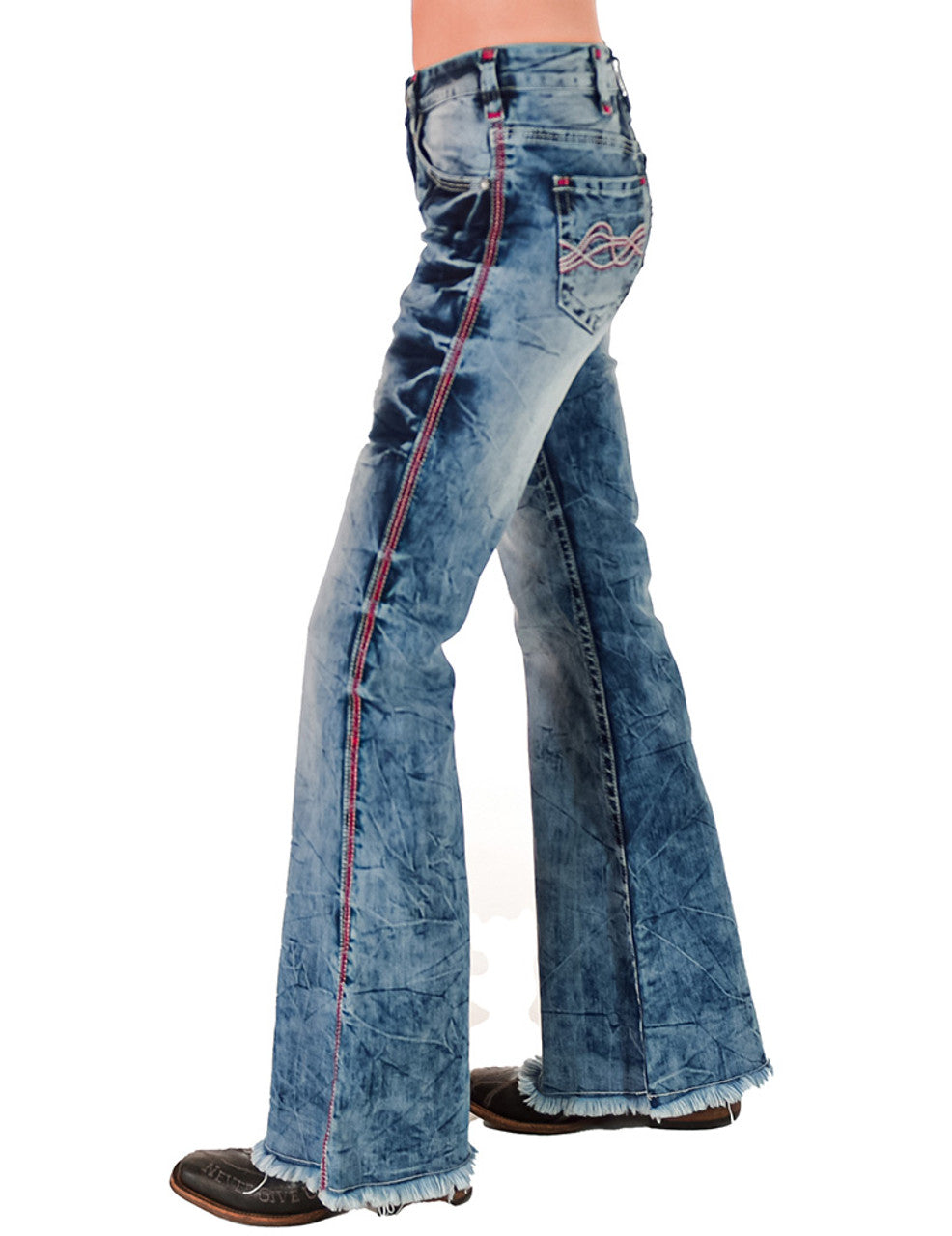 Cowgirl Tuff Blazin Red Jeans