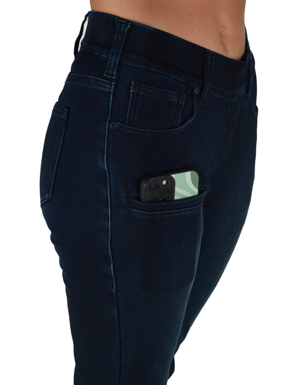 Cowgirl Tuff Pull on Fleece Jeans