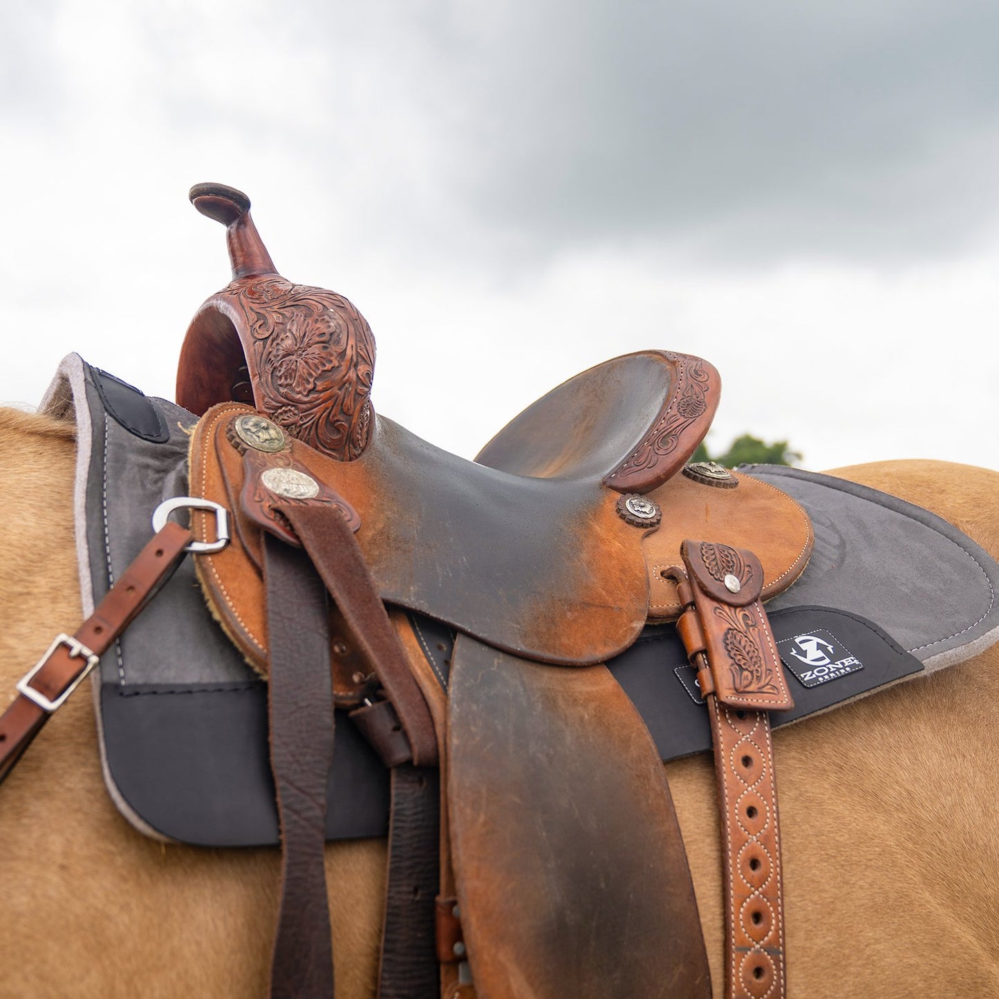Classic Equine Zone Micro Suede Pad