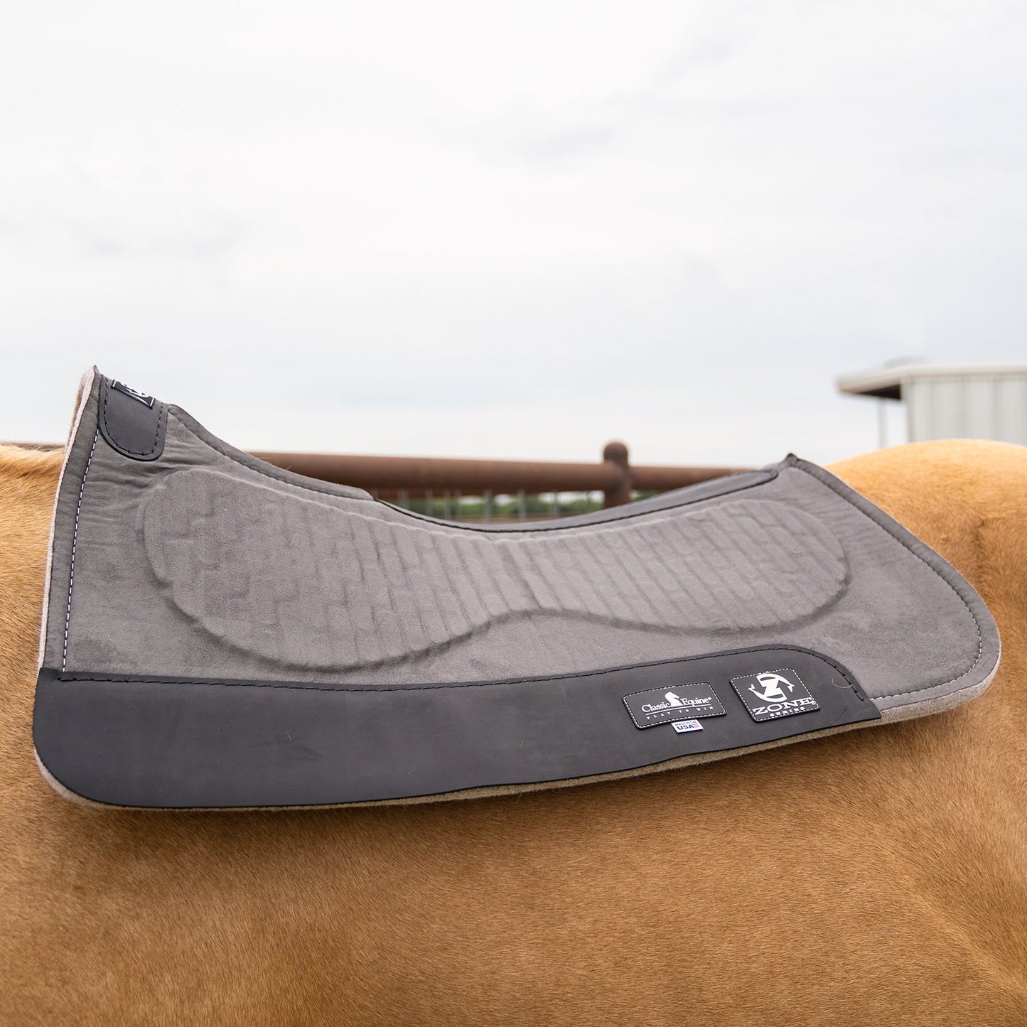 Classic Equine Zone Micro Suede Pad