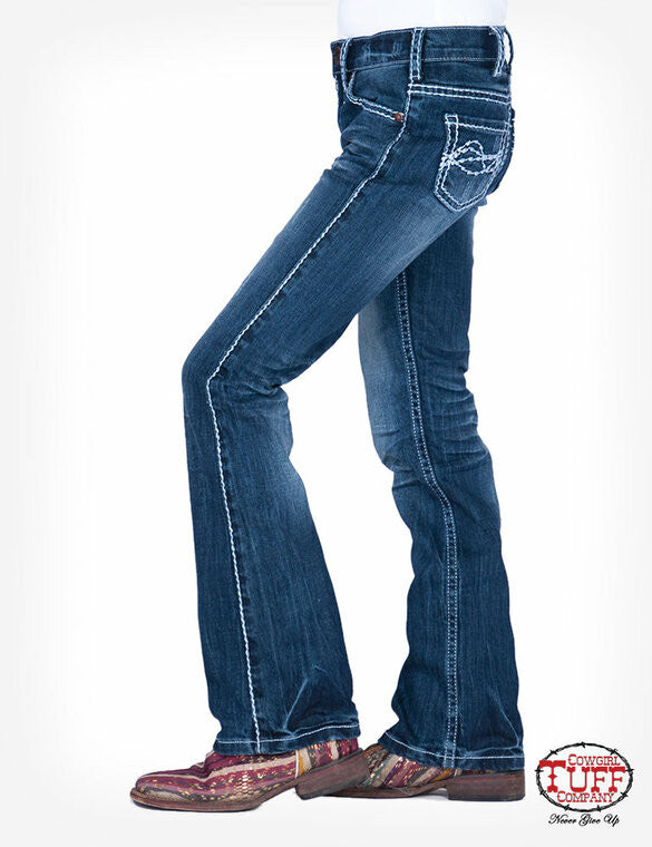 Girls Edgy Jeans