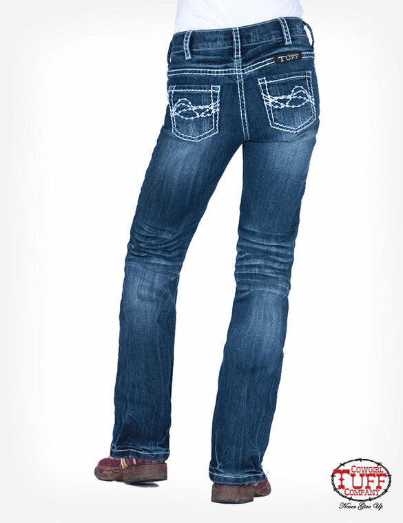 Girls Edgy Jeans