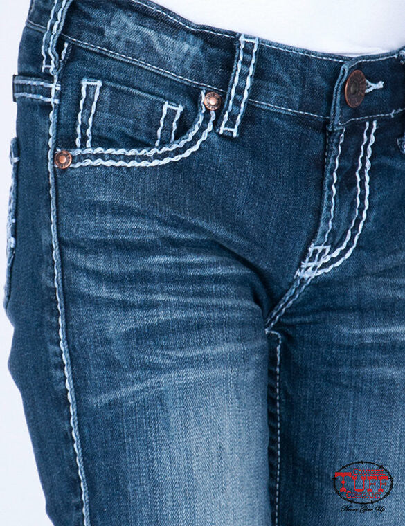 Girls Edgy Jeans