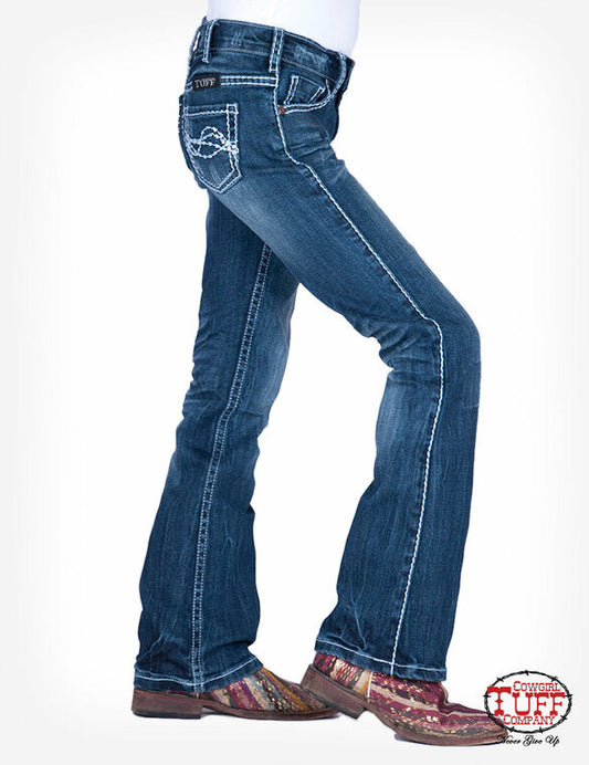 Girls Edgy Jeans