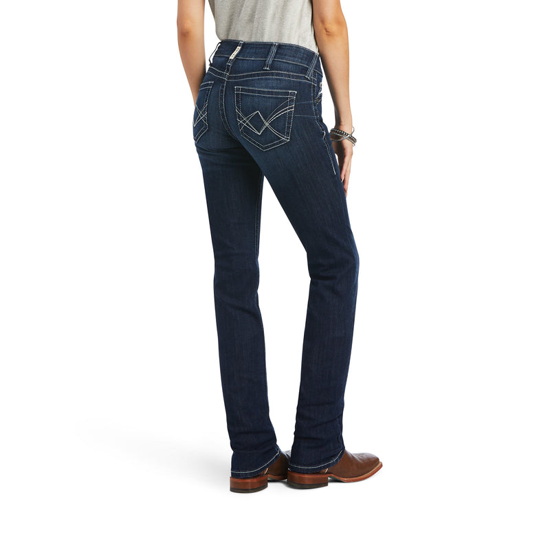 Ariat REAL Mid Rise Clarissa Straight Jeans