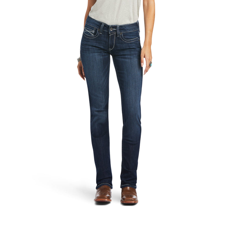 Ariat REAL Mid Rise Clarissa Straight Jeans