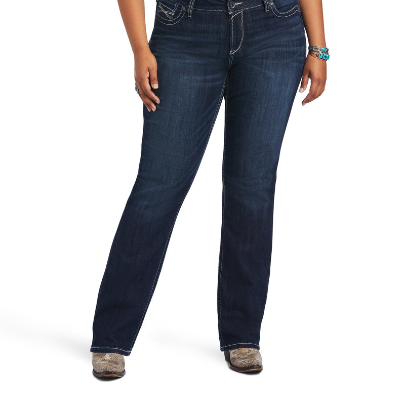 Ariat REAL Mid Rise Clarissa Straight Jeans