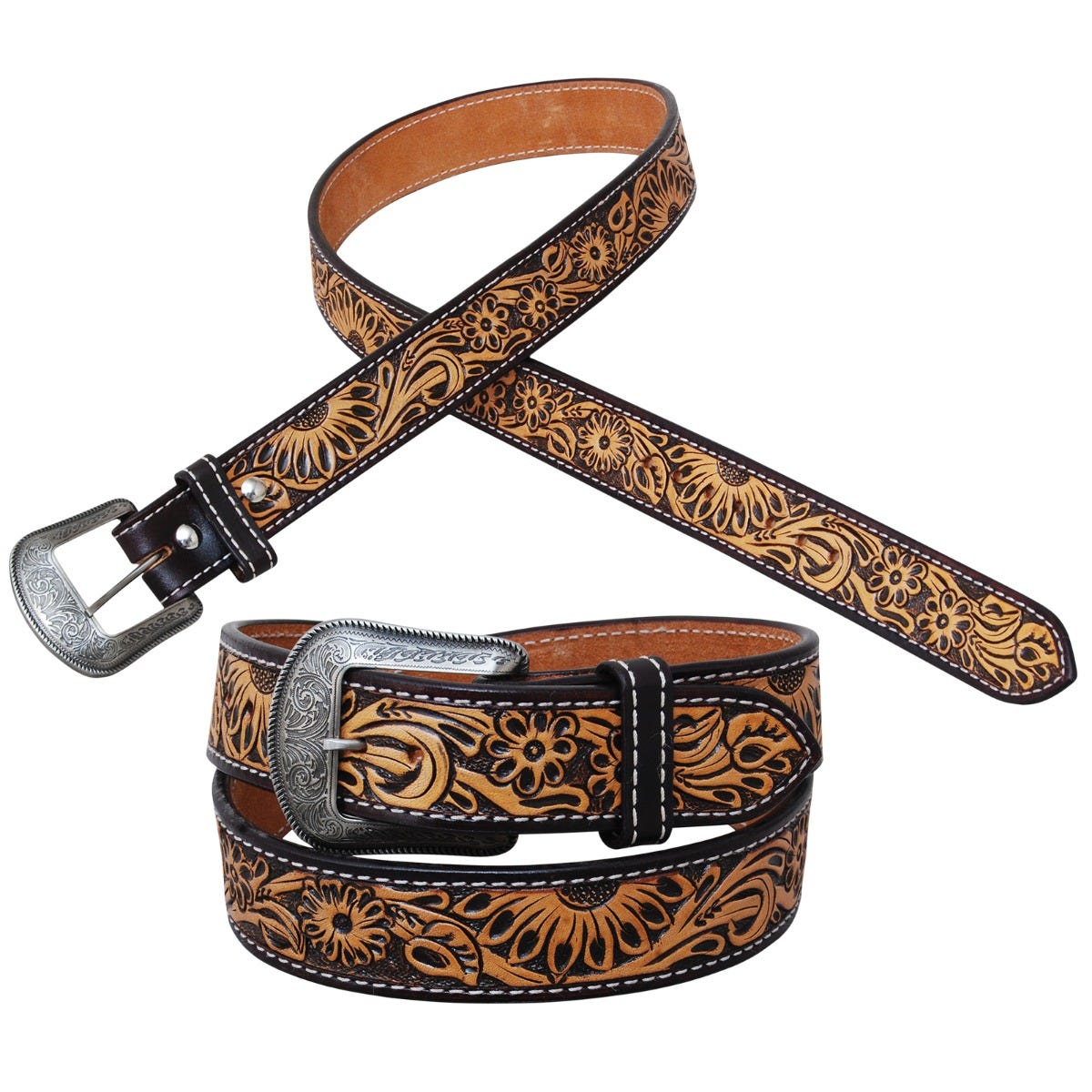 Circle Y Wildflower Mens & Women's Belt