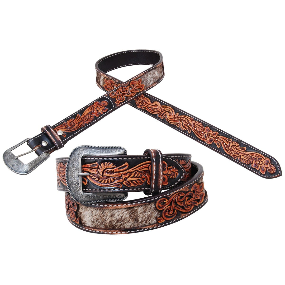 Circle Y Hair On Hyde Mens, Women's & Kids Belt