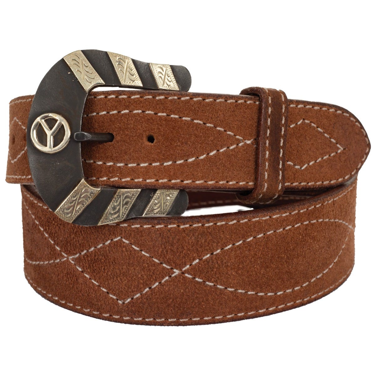 Circle Y Men's Roughout Belt