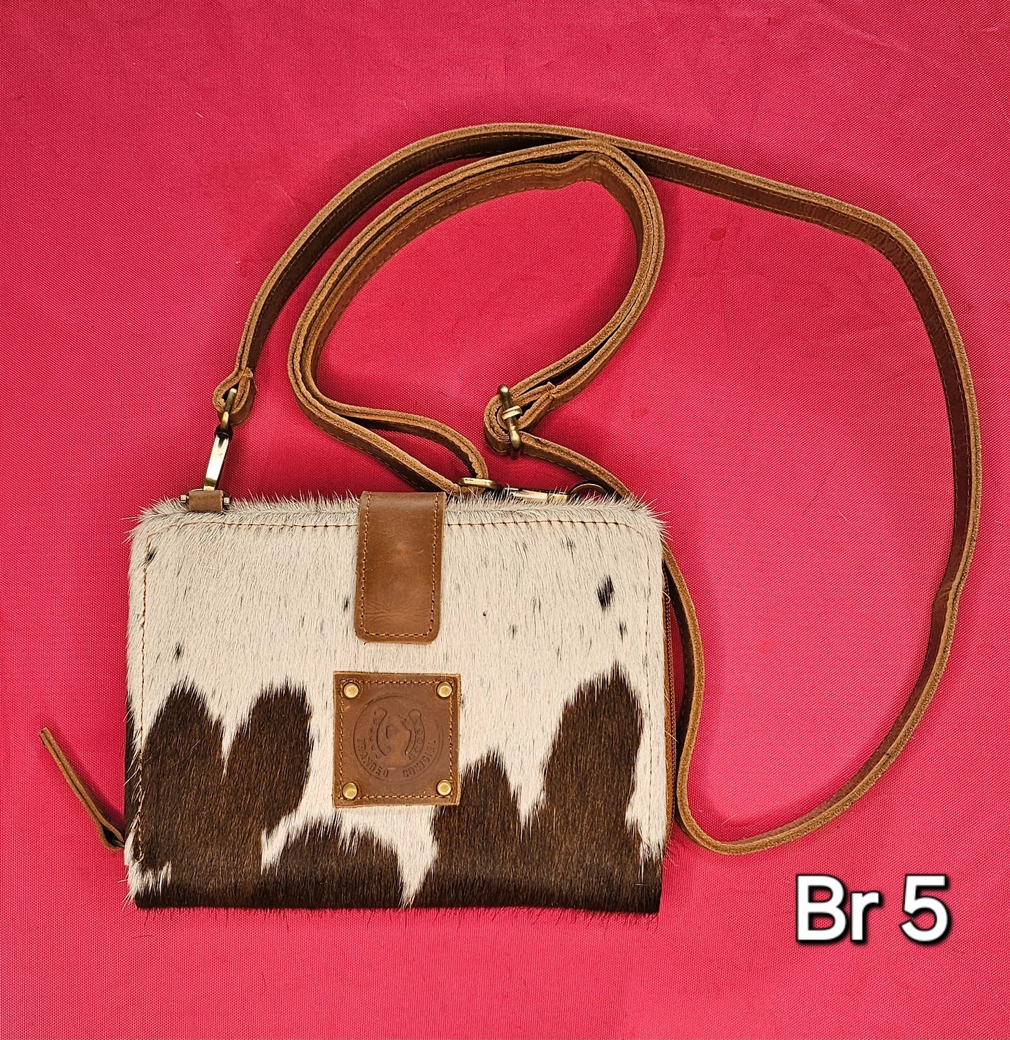 Branded Cowgirl Wallet - Brown