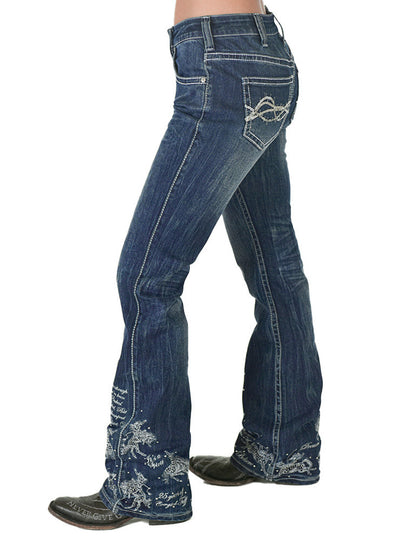 Cowgirl Tuff 25th Anniversary Bootcut Jeans