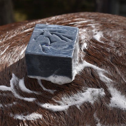 Eco Horse Chunky Charcoal Soap Block