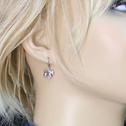 Montana Silversmiths Prancing Horse Earrings