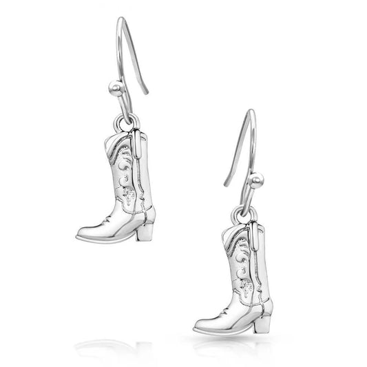 Montana Silversmiths Cowboy Boots Earrings