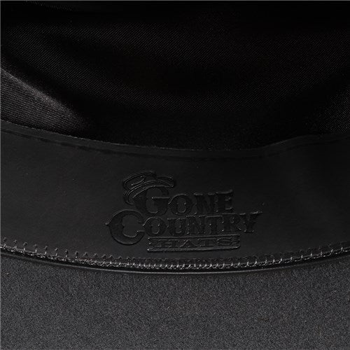 Gone Country Hat Co Chute Gunmetal Grey Cowboy Hat