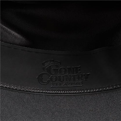 Gone Country Hat Co Chute Gunmetal Grey Cowboy Hat