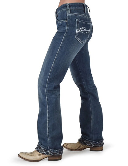 Cowgirl Tuff Edgy Flannel Jeans