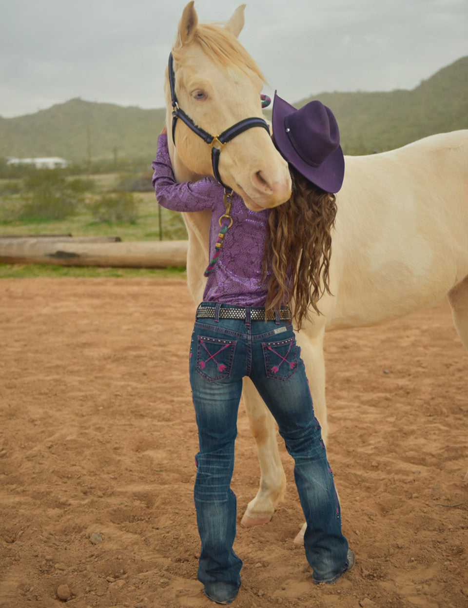 Cowgirl Tuff Pink Arrows Jeans