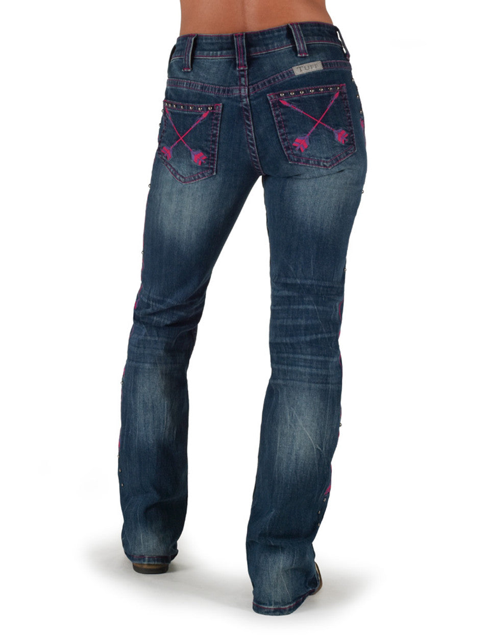 Cowgirl Tuff Pink Arrows Jeans