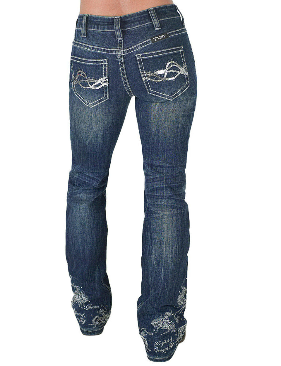 Cowgirl Tuff 25th Anniversary Bootcut Jeans