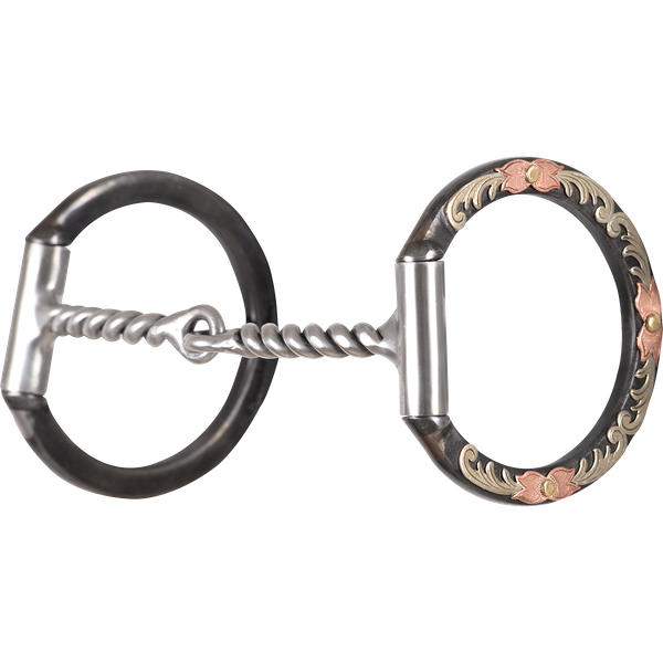 Twisted Wire D Ring Snaffle