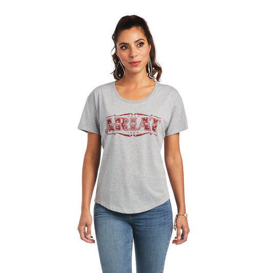 Ariat Women's Bandana Logo Tshirt