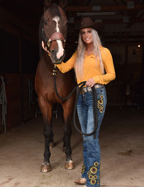 Cowgirl Tuff Sunflower Jeans