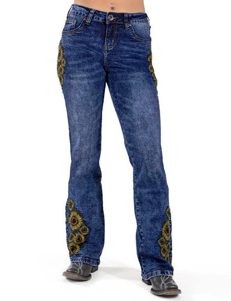 Cowgirl Tuff Sunflower Jeans