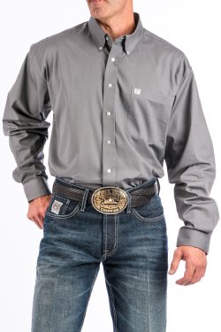 Cinch Mens Shirt - Grey