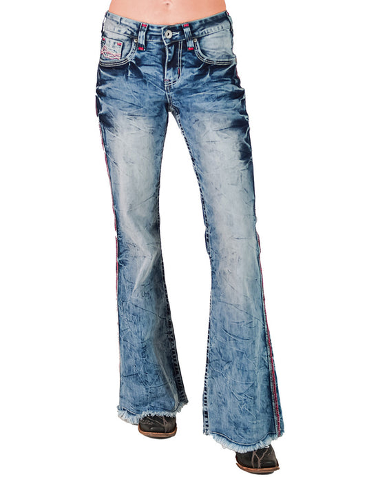 Cowgirl Tuff Blazin Red Jeans