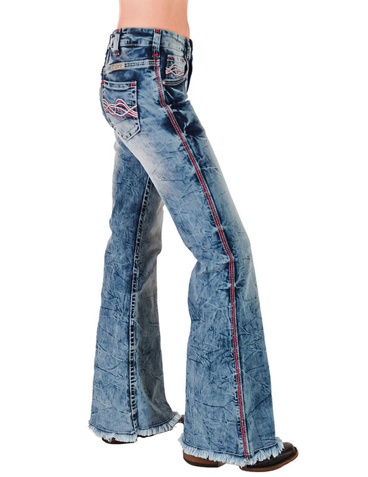 Cowgirl Tuff Blazin Red Jeans