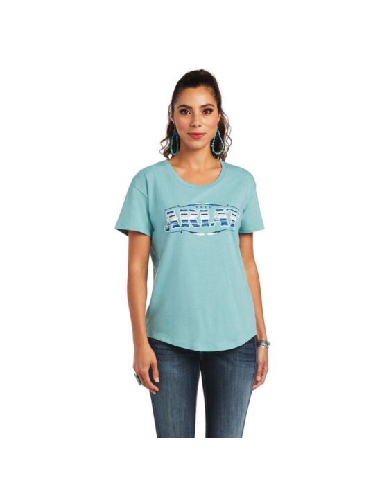 Ariat Women's Aqua Tshirt