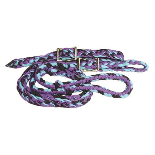 Professionals Choice Braided Barrel Reins