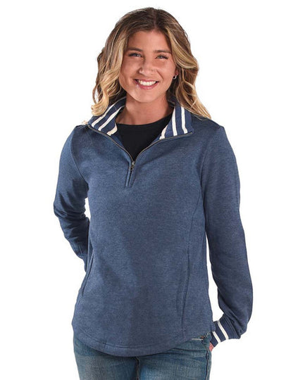 Cowgirl Tuff quarter zip Sweatshirt