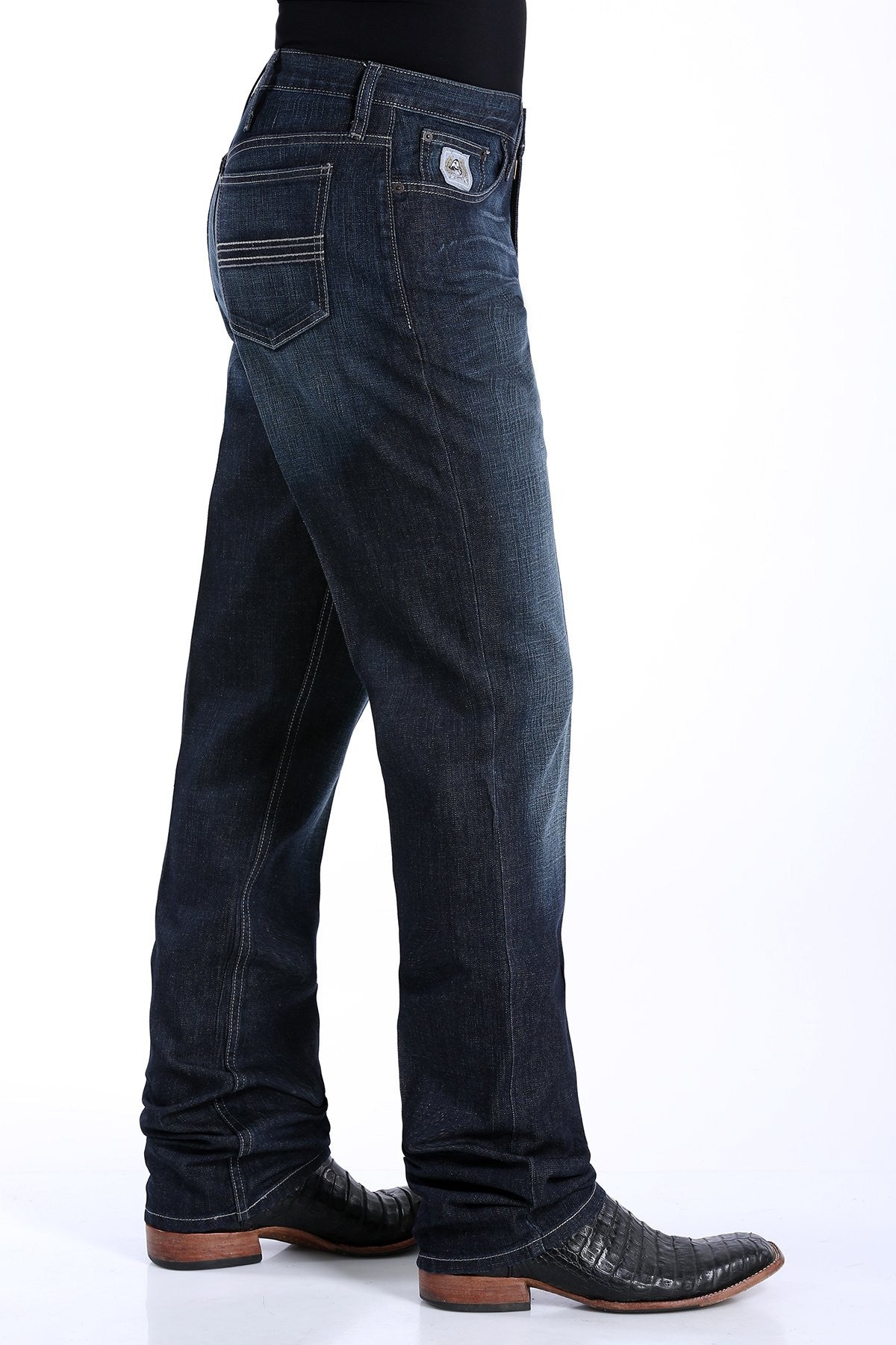 Cinch Silver Label Dark Performance Denim Jeans