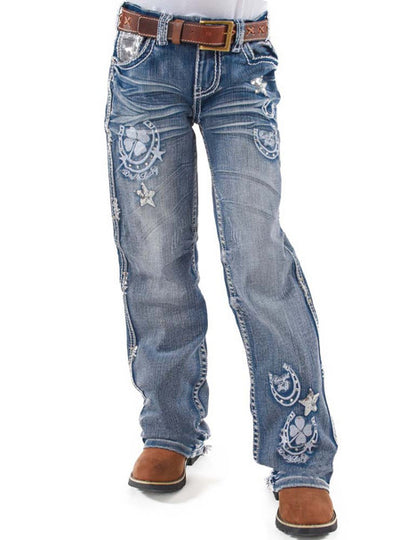 Cowgirl Tuff Girls Double Lucky Jeans