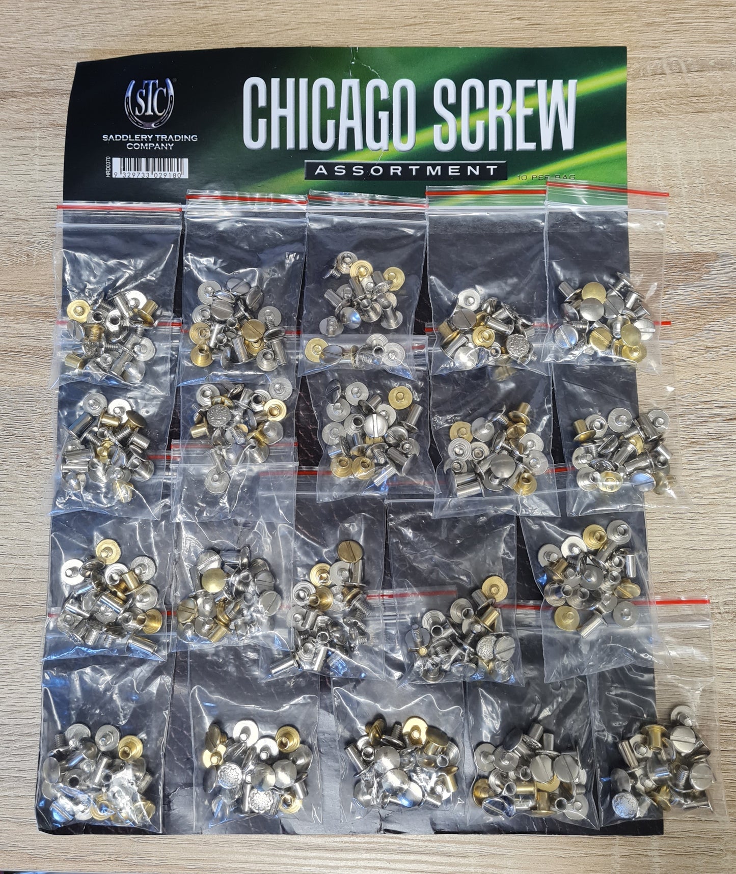 Assorted Chicago Screws