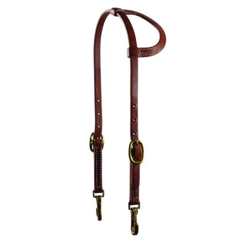 Professionals Choice One Ear Bridle with Snaps