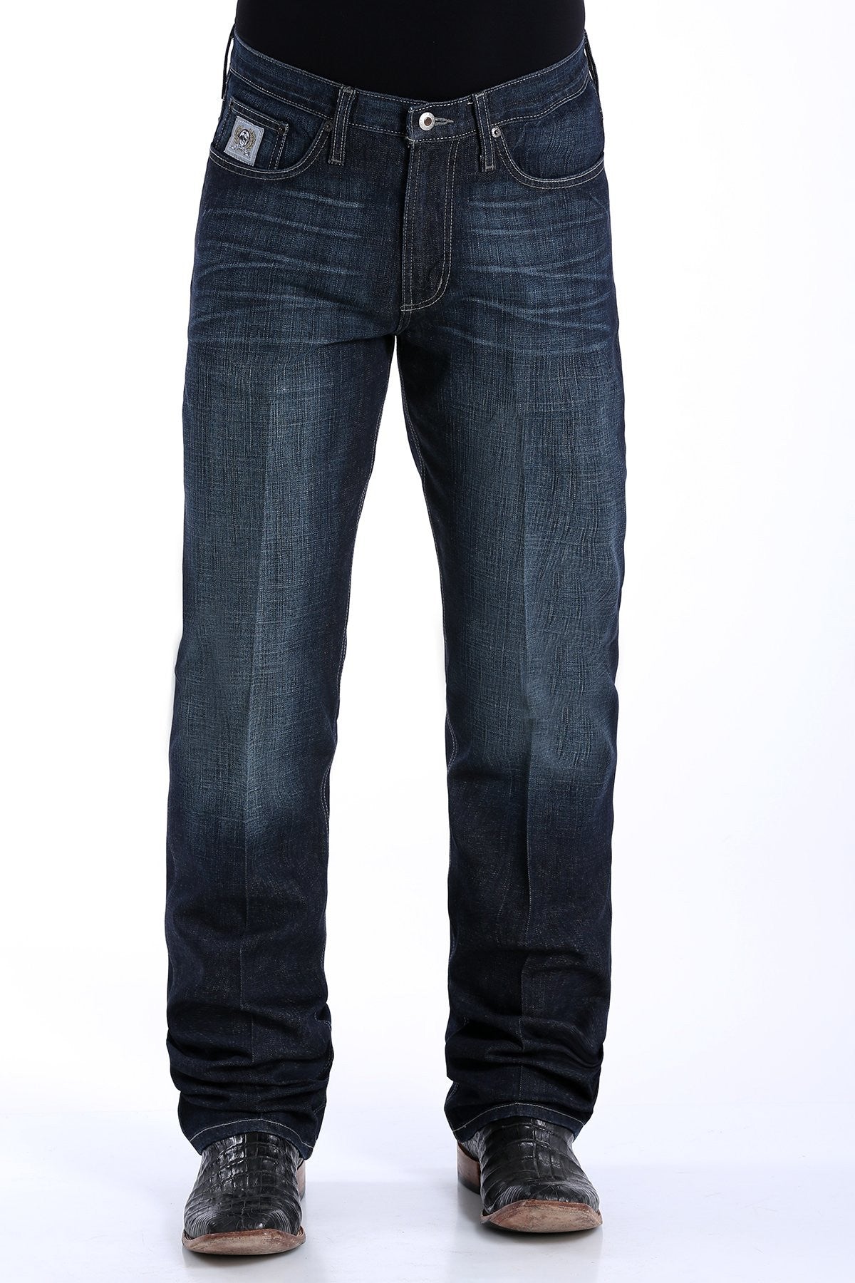 Cinch Silver Label Dark Performance Denim Jeans